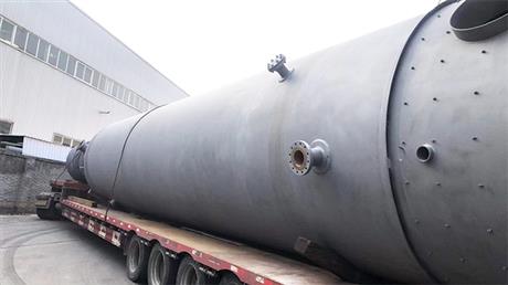 容器-噴砂除銹加工后